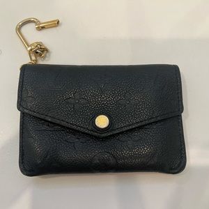Louis Vuitton Empreinte Key Pouch Black